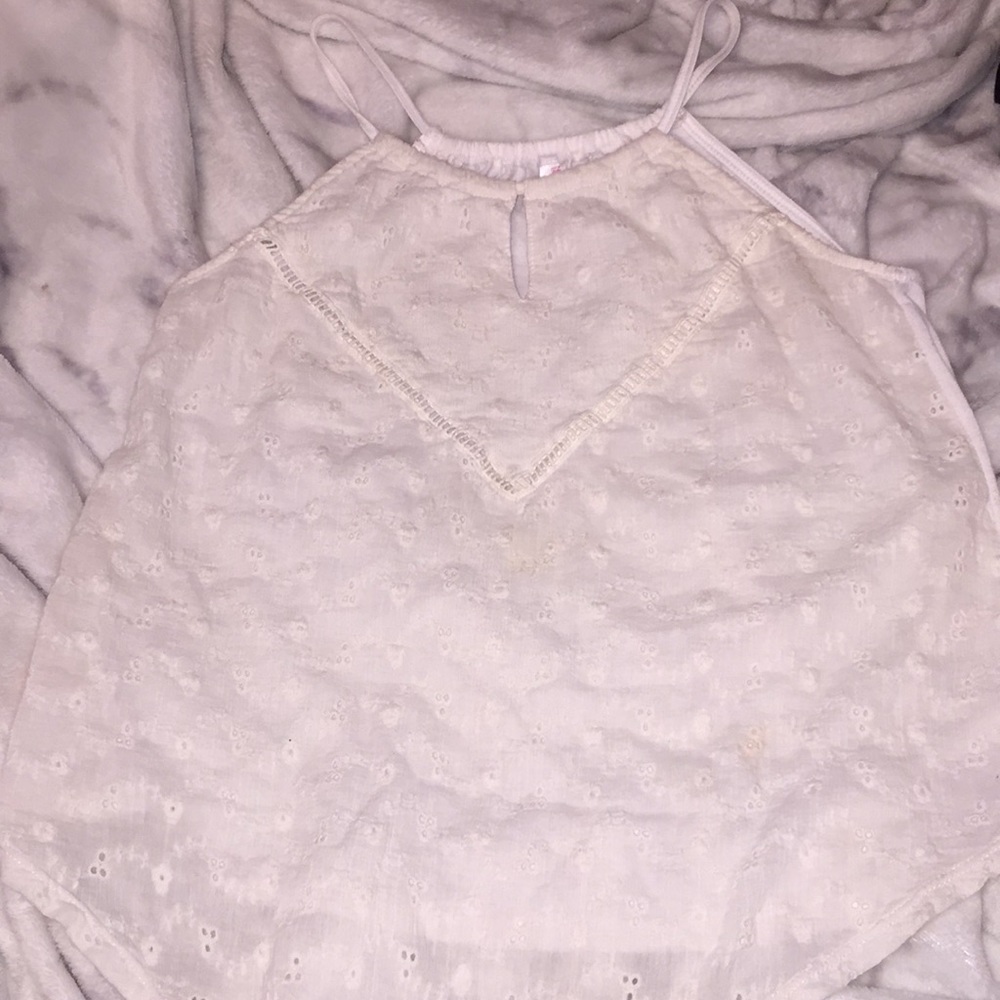 Key hole, halter top